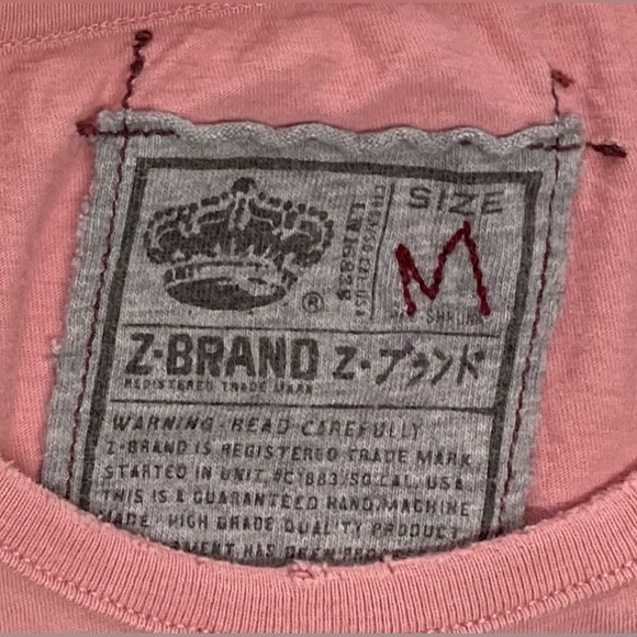 Z-Brand Mermaid Bikini Contest Short single stitch t-shirt Los Angeles VTG Sz M - Picture 8 of 8